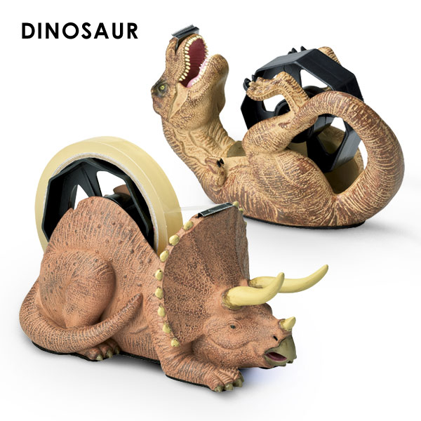楽天市場 テープ台 テープカッター おしゃれ 恐竜 テープディスペンサー セロハンテープ 台 ティラノザウルス セロテープ台 恐竜 グッズ おもちゃ かわいい 腕時計 雑貨 イデアル