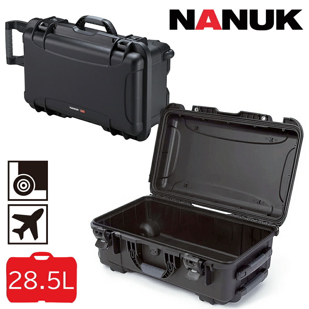 【楽天市場】タカチ電機工業 防水キャリングケース NK935B 内装無し NANUK CASE(ナヌークケース) ブラック 黒色 他メーカー