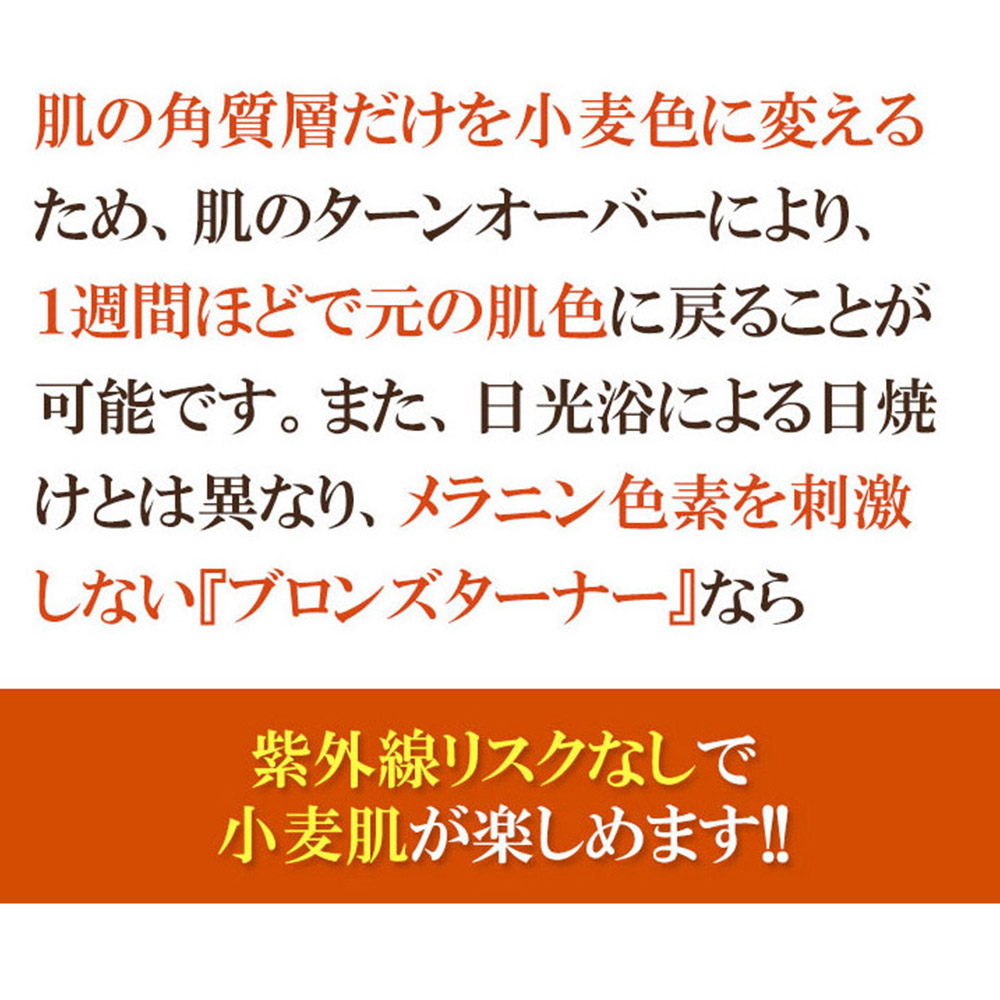 楽天市場 セルフタンニングローション タンニング ブロンズターナー 塗るだけで小麦肌 日焼け セルフタンニング 紫外線を浴びないから肌にも優しい Idea Store