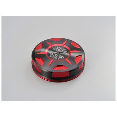 (LINEクーポン有)デイトナ DAYTONA 92727 マスターシリンダータンクキャップ 【NISSIN φ59】 レッド PREMIUM ZONE
