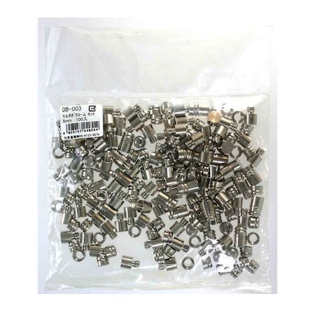 (LINEクーポン有)和気産業 4903757249554 DB-003 ケルダボ セット 9mm 100組 WAKI