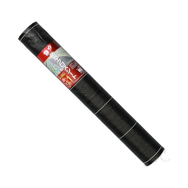 4989156105844 強力防草クロスシート １×５０ｍ 黒 紙管巻