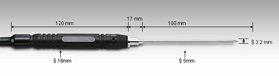 MK HP-502A-M22 MAX 500℃ アスファルト、ゴム、プラスチック用センサー