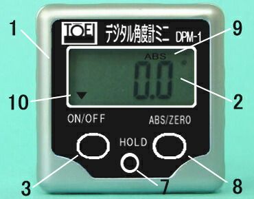 (LINEクーポン有)DPM-1 デジタル角度計ミニ DPM1