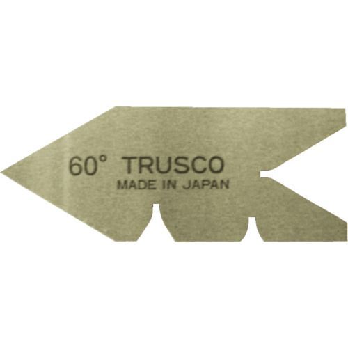 【即納在庫品】「直送」トラスコ中山 TRUSCO 60-Y センターゲージ 焼入品 測定範囲６０°