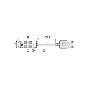 (LINEクーポン有)ティアンドデイ T＆D TR-3220 温湿度センサ TR3220｜iDECA　店