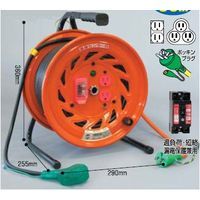 (LINEクーポン有)日動工業 NICHIDO RND-E50S びっくリールアース付50M RNDE50S【キャンセル不可】 延長コード型ドラム 電工ドラム