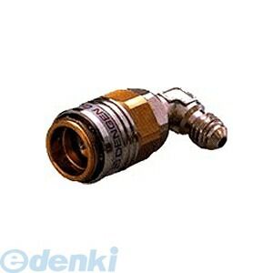 (LINEクーポン有)デンゲン DENGEN CP-LKF3-90 低圧用Ｌ型クイックカプラ ＨＦＣ－１３４ａ CPLKF390