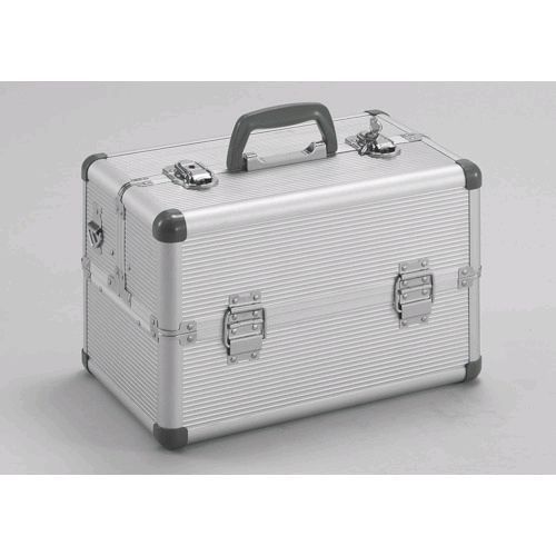 【即納在庫品】「直送」トラスコ中山 TRUSCO TACR37 アルミケース 両開き 内寸３５２Ｘ２０７ＸＨ２２９ シルバー