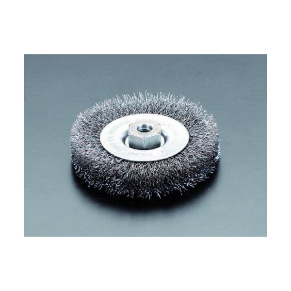 (LINEクーポン有)【個人宅配送不可】【即納在庫品】「直送」エスコ EA809YP-11 100mm/M10x1.5スチール製ワイヤーホイール EA809YP11【キャンセル不可】