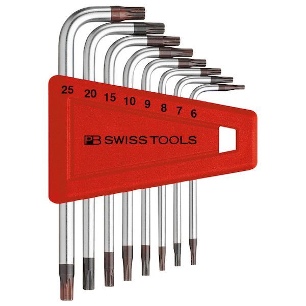 (LINEクーポン有)PBスイスツール PB SWISS TOOLS 410H/6-25 Ｌ型ヘクスローブレンチセット【パックなし】 410H/625 PBスイスツールズ