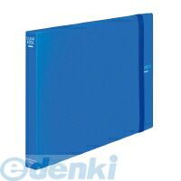コクヨ KOKUYO ラ&minus;469B 【2個入】 クリヤーブック替紙式B4横26穴30枚ポケット青｜iDECA　店