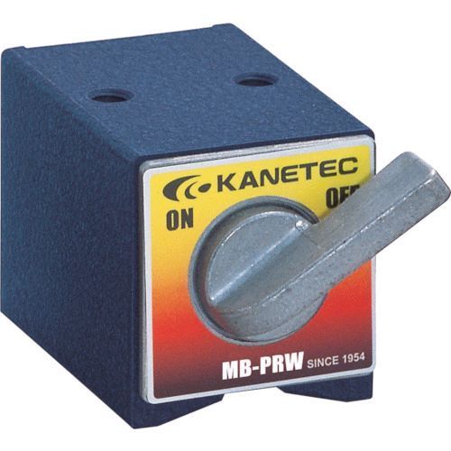 【即納在庫品】「直送」カネテック KANETEC MB-PRW マグネットホルダ台 吸着面：底面 Ｖ形 ・後面 吸着力６００Ｎ
