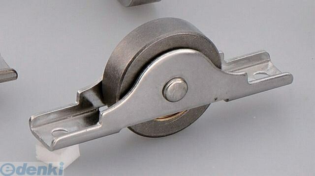 (LINEクーポン有)ヨコヅナ SBS-0602 ベアリング入ステンレス戸車 60mm 平 SBS0602