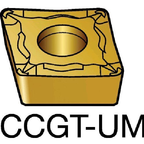 【即納在庫品】「直送」サンドビック ＳＶ CCGT09T304UM 【10個入】 コロターン107 旋削用ポジ・チップ 1125