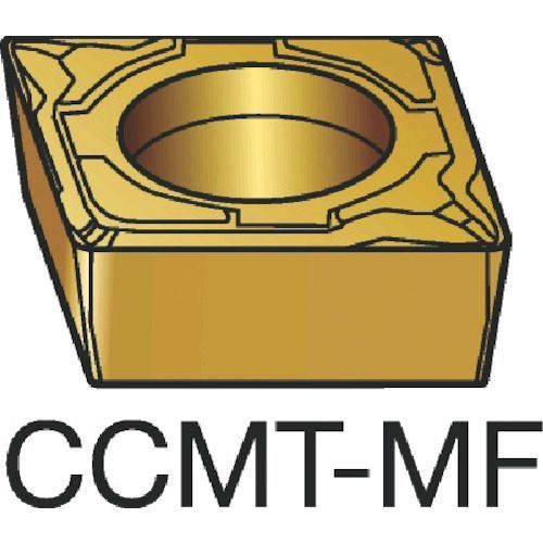 【即納在庫品】「直送」サンドビック ＳＶ CCMT060202MF 【10個入】 コロターン107 旋削用ポジ・チップ 1115【キャンセル不可】