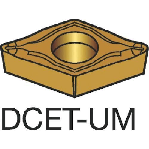 【即納在庫品】「直送」サンドビック SV DCET11T304UM 【10個入】 コロターン107 旋削用ポジ・チップ 1115|iDECA 店