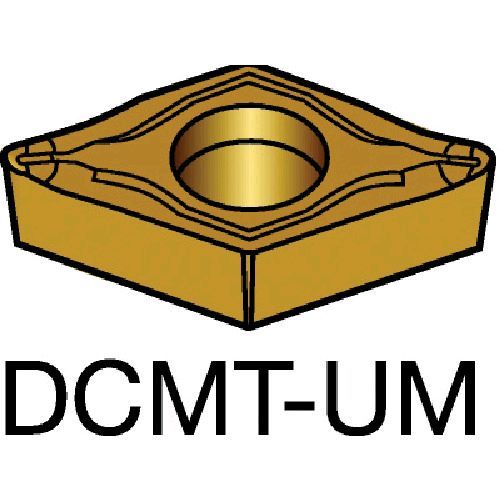【即納在庫品】「直送」サンドビック ＳＶ DCMT11T304UM 【10個入】 コロターン107 旋削用ポジ・チップ 2025