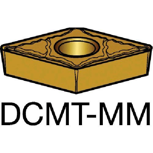 【即納在庫品】「直送」サンドビック ＳＶ DCMT11T308MM 【10個入】 コロターン107 旋削用ポジ・チップ 2035｜iDECA　店