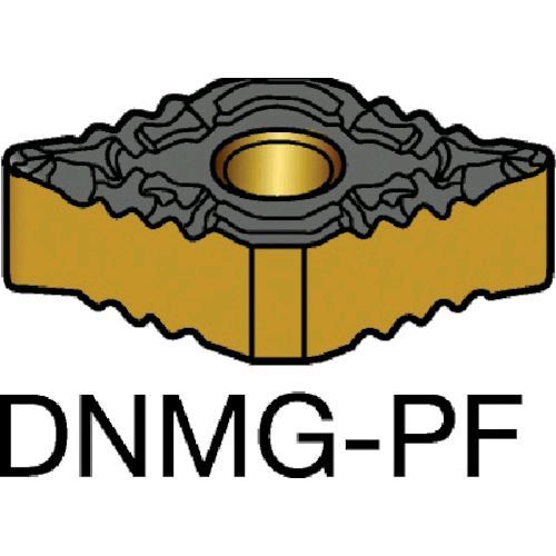 【即納在庫品】「直送」サンドビック ＳＶ DNMG110404PF 【10個入】 T－Max P 旋削用ネガ・チップ 5015