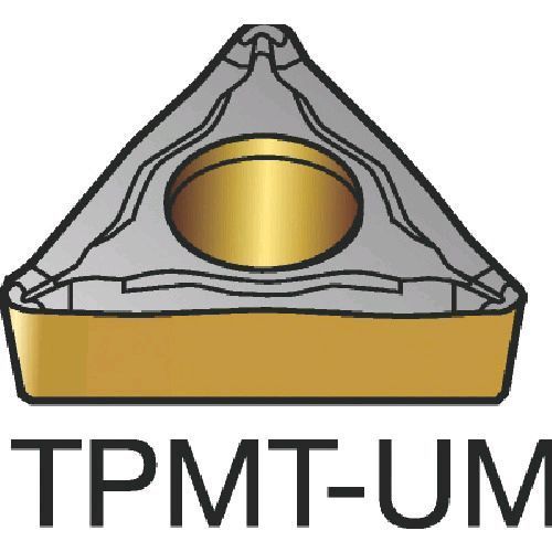 【即納在庫品】「直送」サンドビック ＳＶ TPMT110204UM 【10個入】 コロターン111 旋削用ポジ・チップ 1125