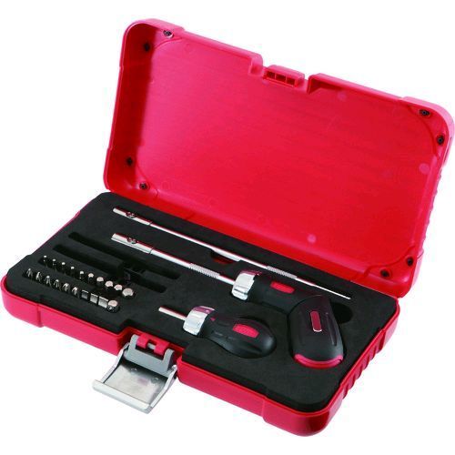 【即納在庫品】「直送」前田金属工業 ＴＯＮＥ RDS20 ラチェット式ドライバーセット ２５点セット