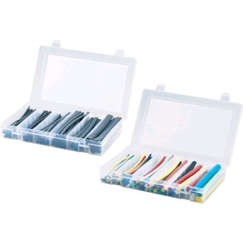 【即納在庫品】「直送」【納期-通常5日以内発送 在庫切れ時-約1.5ヶ月 】パンドウィットコーポレーション KPHSTT1 熱収縮チューブ キットボックス サイズコンビネーション 黒