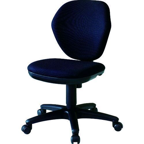 【個数：1個】トラスコ中山 ＴＲＵＳＣＯ T10BK オフィスチェア 黒｜iDECA　店