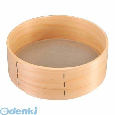 3073740 木枠 ステン張 そば粉フルイ ８寸（６０メッシュ） 4548170158641