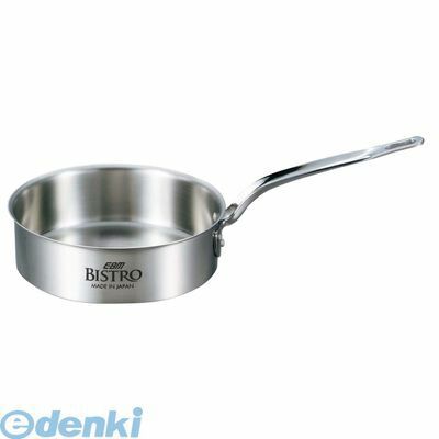 4146000 ＥＢＭ ビストロ 三層クラッド 浅型片手鍋 １５cm 蓋無 4548170074903｜iDECA　店