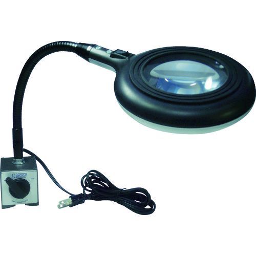 【即納在庫品】「直送」NOGA LED6300 ノガLEDスタンド拡大鏡付LEDドーナッツ
