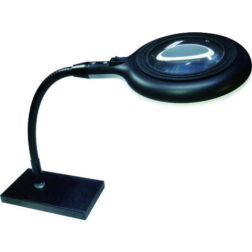 【即納在庫品】「直送」ＮＯＧＡ LED6400 ノガＬＥＤスタンド　拡大鏡付ＬＥＤドーナッツスタンド