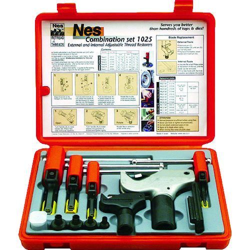 【即納在庫品】「直送」ＮＯＧＡ NS1025 ねじ山修正工具セット