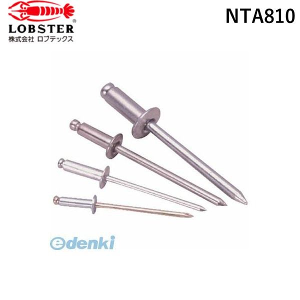 【即納在庫品】「直送」エビ NTA810 ブラインドリベット アルミニウム／ステンレス製 ８&minus;１０ ５００本入 箱入｜iDECA　店 23,836円