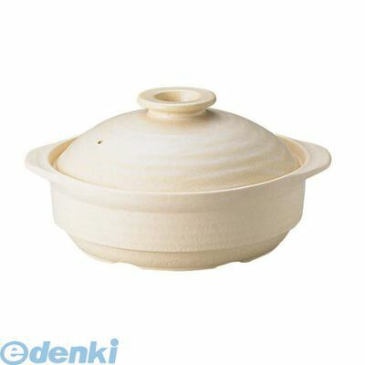 (LINEクーポン有)QDN101 ＩＨサーマテック土鍋 ベージュ ８号 ＭＥ０８３ 4907237102018 アイボリー ミヤオカンパニーリミテド MIYAWO ミヤオカンパニーリミテッド