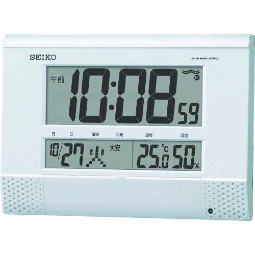 【即納在庫品】「直送」ZKL7301 プログラムチャイム付き電波時計