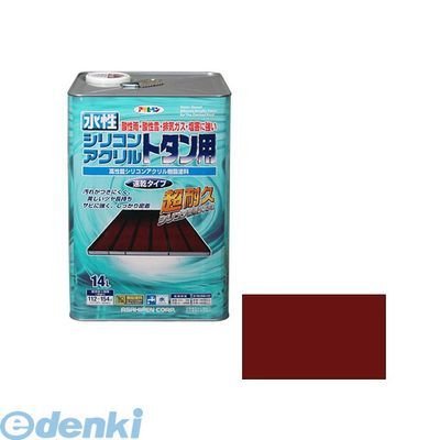 直送 代引不可・他メーカー同梱不可 アサヒペン 4970925453303 アサヒペン　水性シリコンアクリルトタン用　１４Ｌ　赤さび