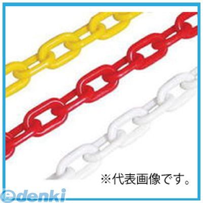 ファースト PCT830 プラスチックチェーン　蓄光色（黄色）　８mm×３０ｍ巻　リール巻タイプ　蓄光チェーン
