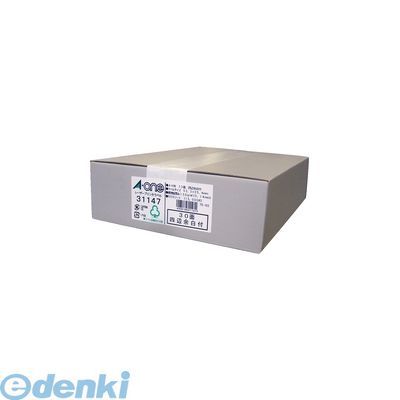 A-one エーワン 31147 ラベルシール［レーザープリンタ］　Ａ４　３０面　四辺余白付　角丸　５００シート入