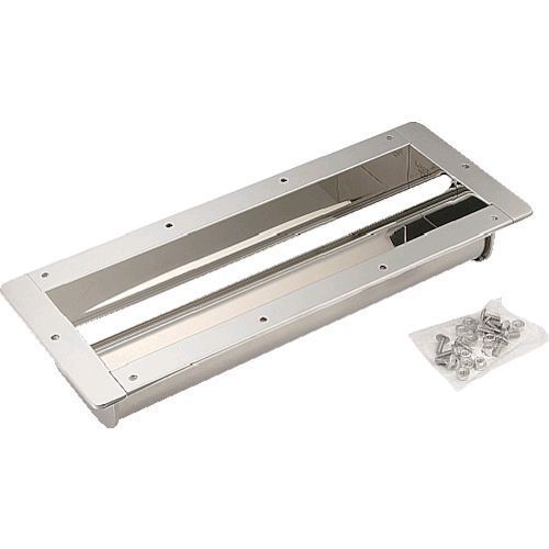 【即納在庫品】「直送」スガツネ工業 HHM400 100012305 HH-M400ステンレス鋼製掘込メガ取手