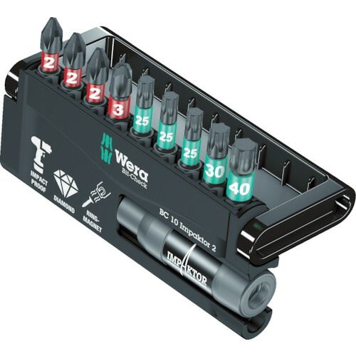 【即納在庫品】「直送」Ｗｅｒａ 057682 ８７５１／６７－９ＩＭＰＤＣ インパクト ビットチェック