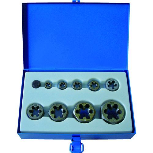 【即納在庫品】「直送」トラスコ中山 THDUNFSET 六角サラエナットダイスユニファイ細目ねじセット