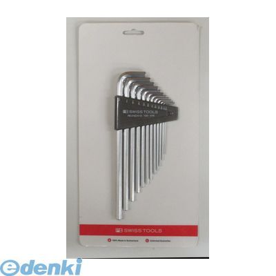 【即納在庫品】「直送」PBスイス 214ZH-12CN 六角棒レンチセット　ロング｜iDECA　店