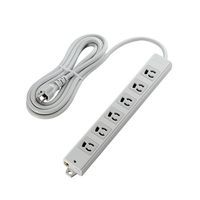 【即納在庫品】「直送」ELECOM エレコム T-WRM3630LG/RS 工事用タップ ＥＵＲｏＨＳ指令準拠 抜け止 ３Ｐ マグネット ６個口 ３．０ｍ グレー