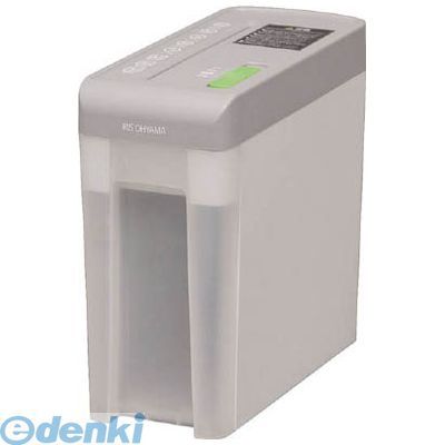 (LINEクーポン有)アイリスオーヤマ 株 ＩＲＩＳ P5HC-GW シュレッダー グレー／ホワイトP5HCGW 家庭用 電動 コンパクト オフィス クロスカット 業務用 カード 静音 DVD
