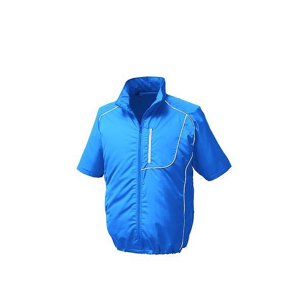 【即納在庫品】「直送」NSP 4573210824354 ポリ製半袖ウエアのみ ブルー ４Ｌ