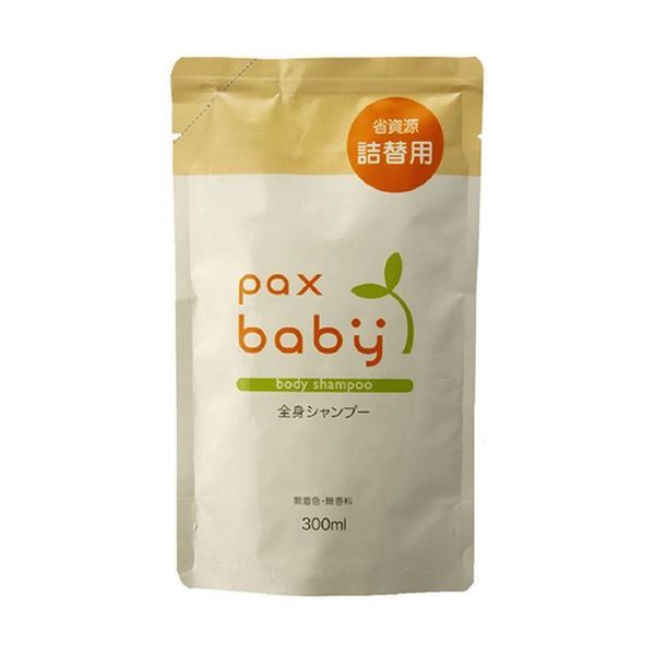 (LINEクーポン有)4904735054795 【12個入】パックス ベビー詰替用全身シャンプー 300ml【キャンセル不可】 パックスベビー 太陽油脂 全身シャンプー詰替用 ベビースキンケア