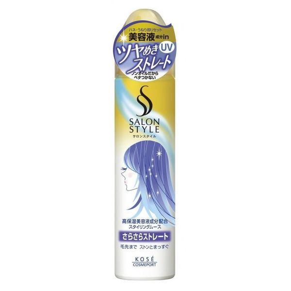 4971710309737 【48個入】 サロンスタイルスタイリングムース さらさらストレート150G【キャンセル不可】｜iDECA　店