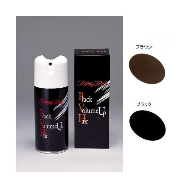 4571148860666 【7個入】トミーリッチ ブラックヘアー ブラック【キャンセル不可】｜iDECA　店