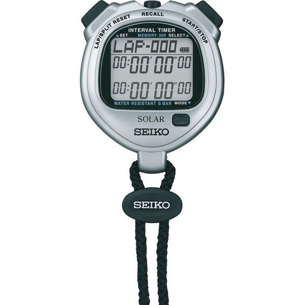 (LINEクーポン有)4954628424051 SEIKO ソ－ラ－インタ－バルタイマ－ シルバ－ SVAJ101 セイコー ストップウォッチ ストップウオッチソーラー INTERVAL